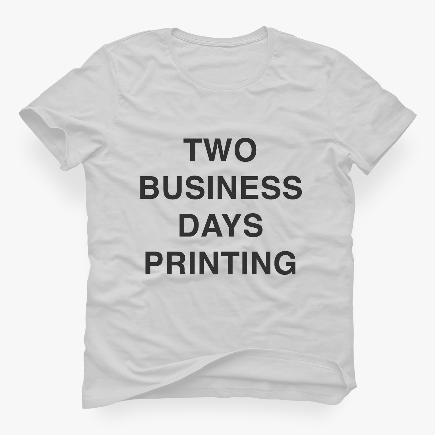 White Adult T-shirt